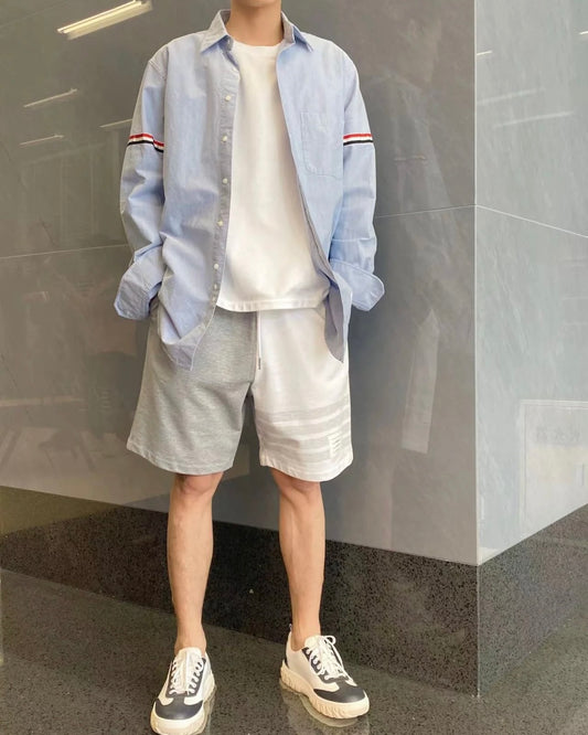 TJ / 톰브라운 옥스퍼드 셔츠,  새로운 원단