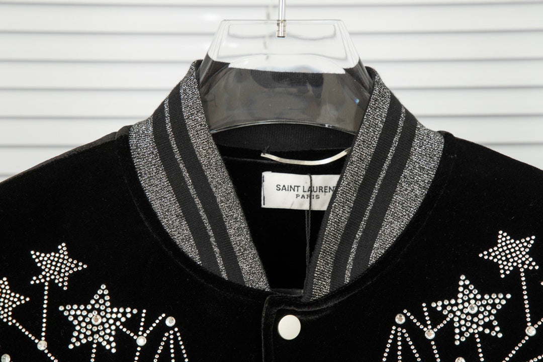 체인2호 / 입생로랑 벨벳 자켓,  SAINT LAURENT SLP Saint Laurent