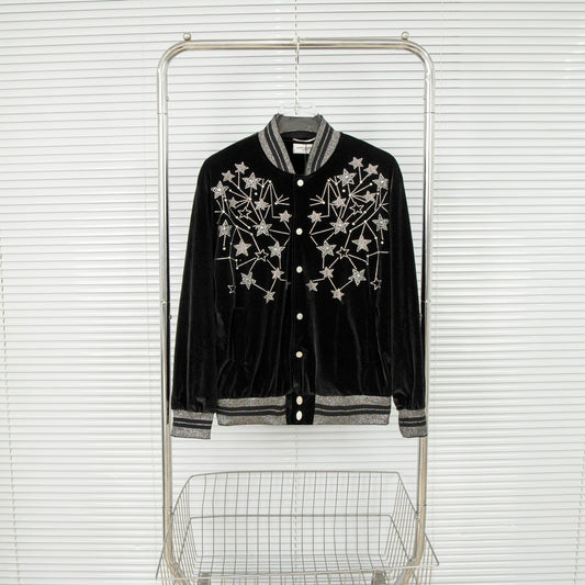 체인2호 / 입생로랑 벨벳 자켓,  SAINT LAURENT SLP Saint Laurent