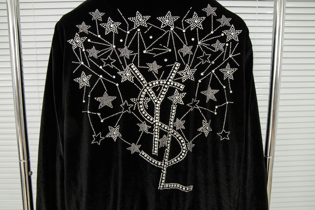 체인2호 / 입생로랑 벨벳 자켓,  SAINT LAURENT SLP Saint Laurent