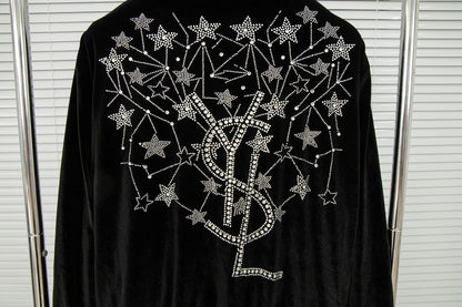 체인2호 / 입생로랑 벨벳 자켓,  SAINT LAURENT SLP Saint Laurent
