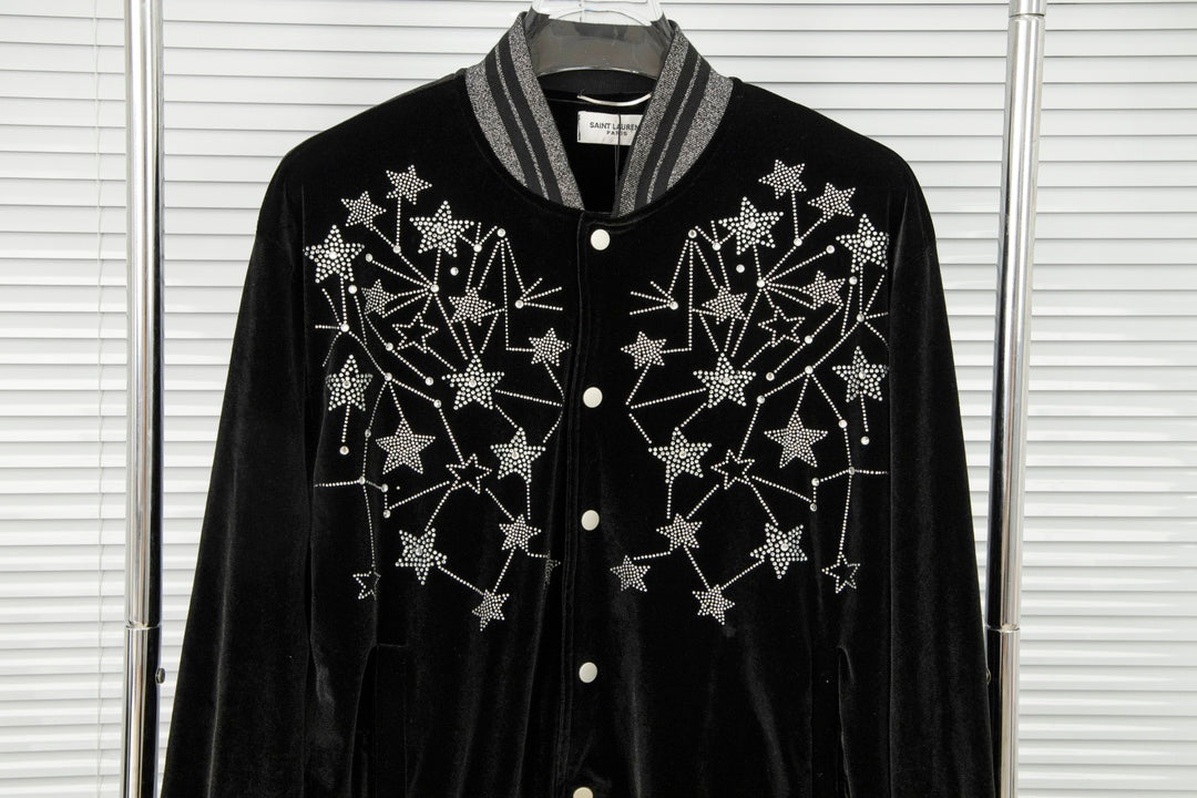 체인2호 / 입생로랑 벨벳 자켓,  SAINT LAURENT SLP Saint Laurent