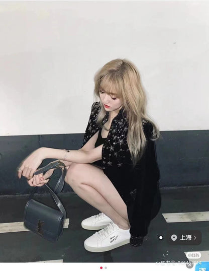 체인2호 / 입생로랑 벨벳 자켓,  SAINT LAURENT SLP Saint Laurent