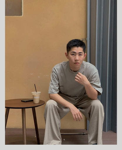 TJ / 발렌시아가 티셔츠𝗕𝗔𝗟𝗘𝗡𝗖𝗜𝗔𝗚𝗔 𝗕𝗕 𝗖𝗢𝗥𝗣 미디엄핏 티셔츠