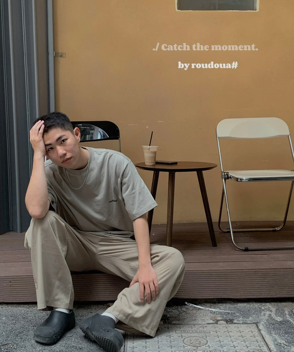 TJ / 발렌시아가 티셔츠𝗕𝗔𝗟𝗘𝗡𝗖𝗜𝗔𝗚𝗔 𝗕𝗕 𝗖𝗢𝗥𝗣 미디엄핏 티셔츠