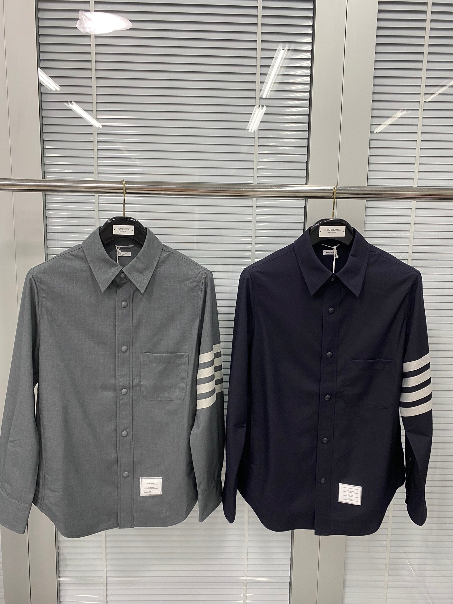 TJ / 톰브라운 클래식 울 셔츠 재킷   2가지 색상