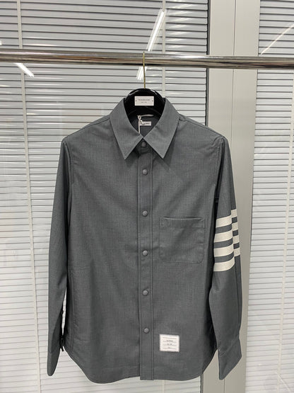 TJ / 톰브라운 클래식 울 셔츠 재킷   2가지 색상