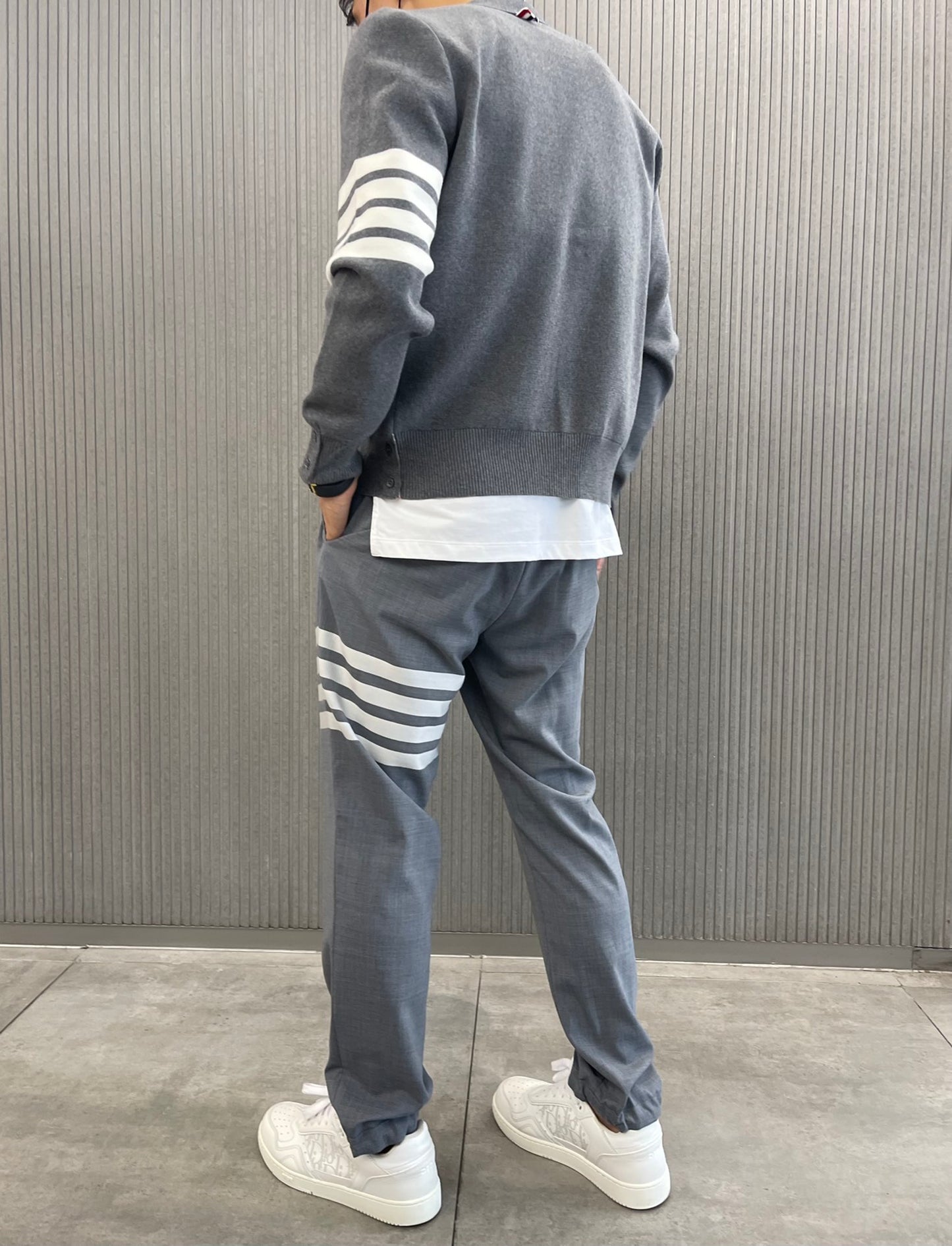 대리석 / 톰브라운 랑골드버튼 면가디건 2가지색상