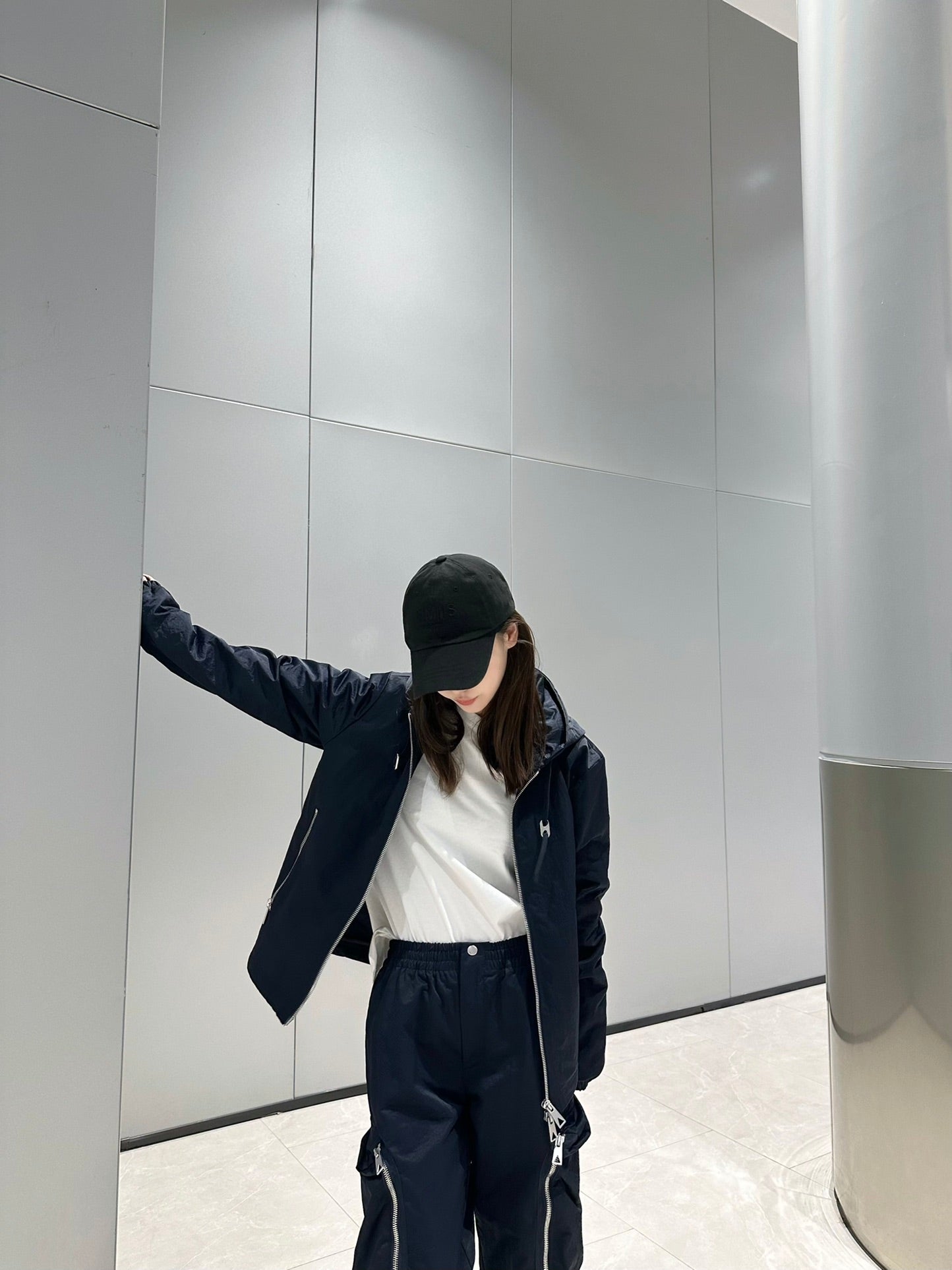 대리석 / 나일론 팬츠 바지