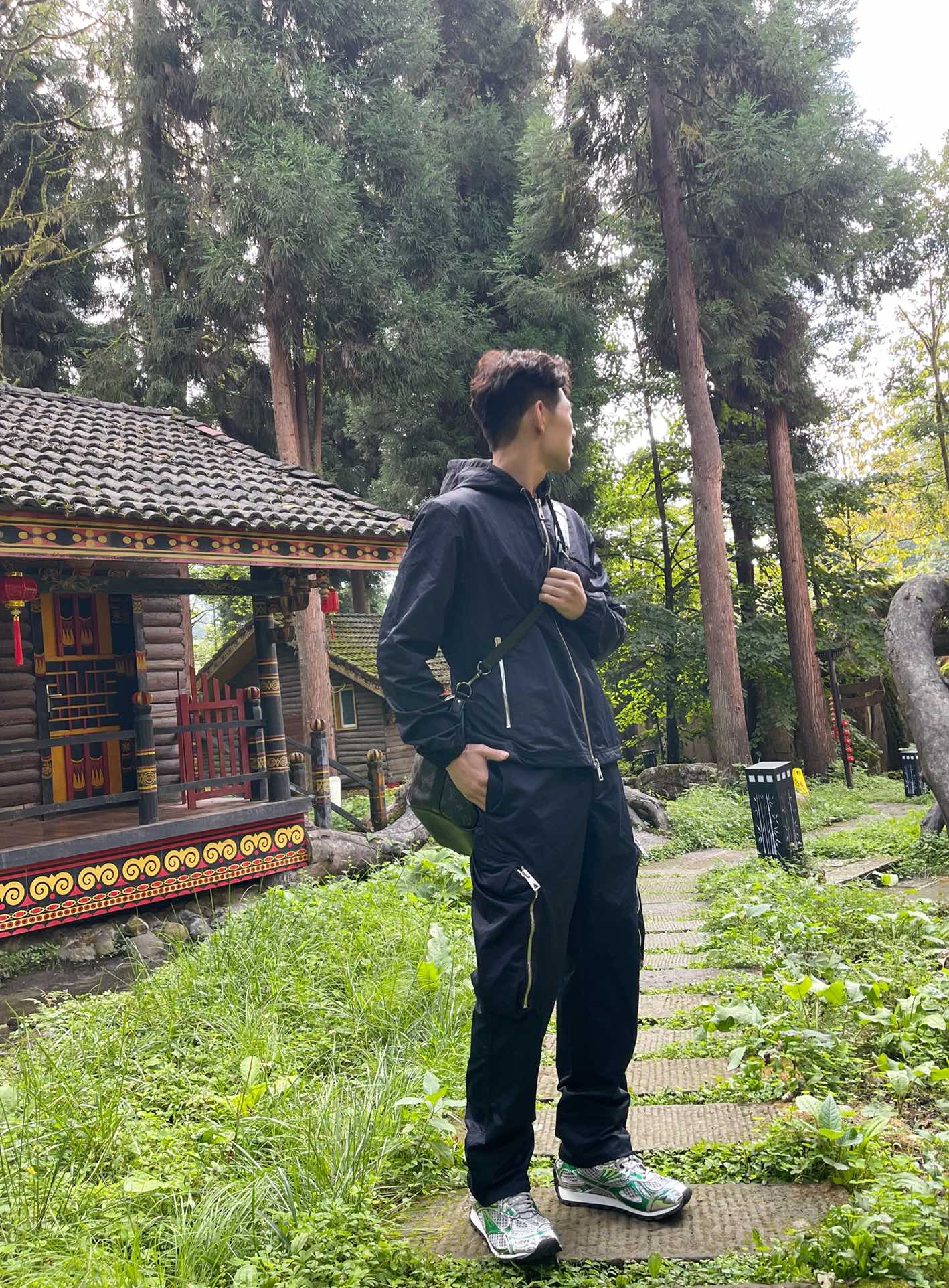 대리석 / 보테가베네타 나일론 상의