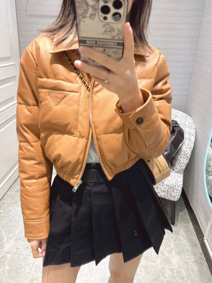 BF / 프라다 가죽 자켓
