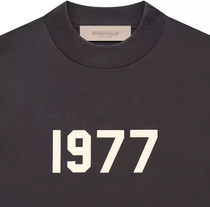 BY FOG ESSENTIALS8 시즌 재선 1977 루즈핏 기모 프린트 반팔=