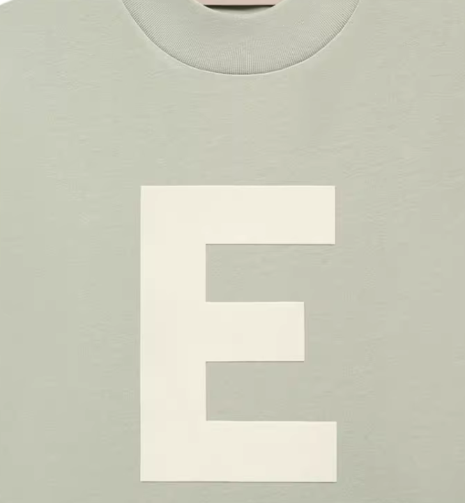 세나 / BY FOG ESSENTIALS8 시즌 복선 중 대아 E자식모프린트  티셔츠