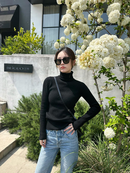 대리석 / 셀린느 터들넥 니트 스웨터