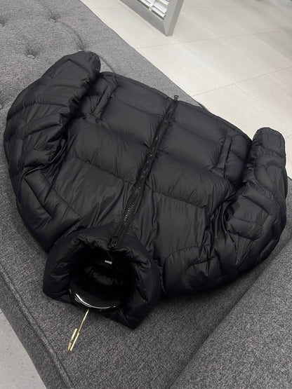 대리석 / 버버리 로고 퀼티드 슬리브 다운 패딩
