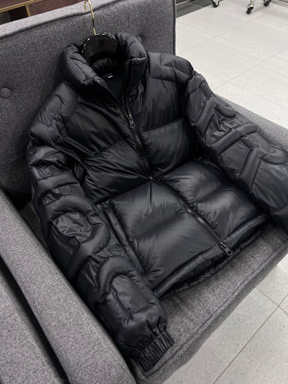 대리석 / 버버리 로고 퀼티드 슬리브 다운 패딩