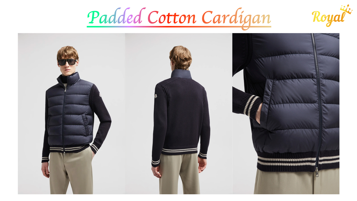 탑몽*x / 몽*레어 패딩 가디건 , Padded Cotton Cardigan