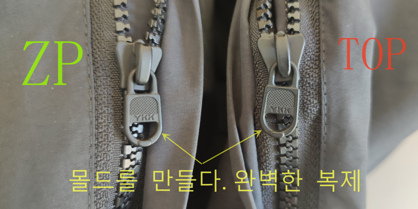 탑팔라스 / 팔라스 트렌디한 스트리스 자수 집업 자켓