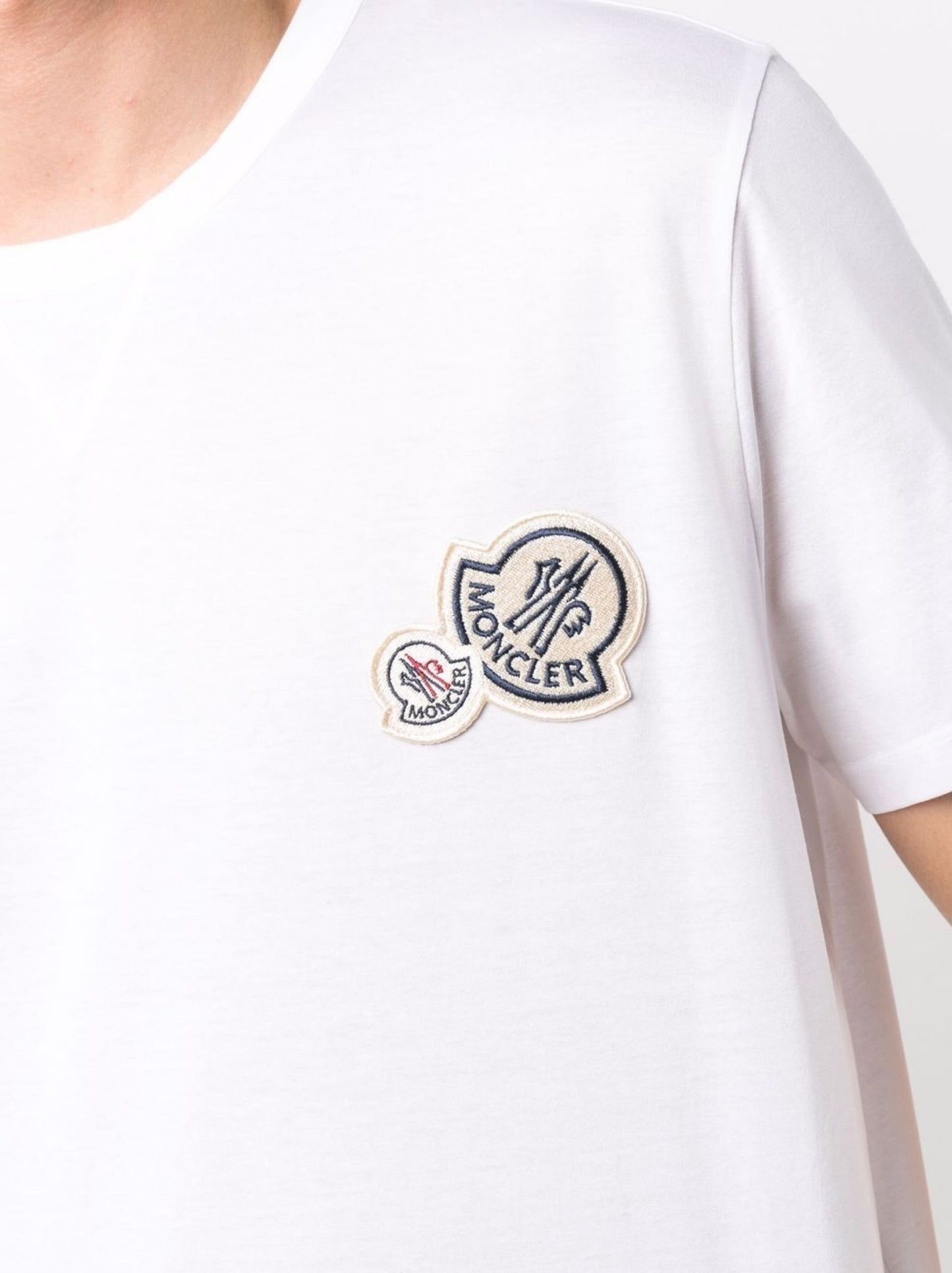 탑몽*x/ 몽*레어 남성 Two Badge T-Shirt 티셔츠 반팔