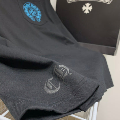 ZB / 크롬하츠 오리지널 아이스블루 십자가 팔티셔츠 Tee