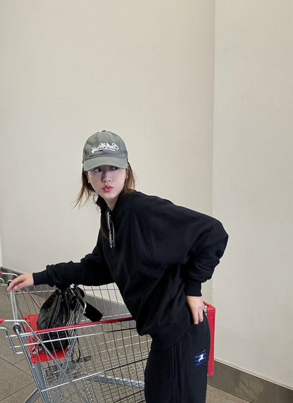 대리석 / Burberry EKD 패치 버버리 스웨트셔츠 | 블랙 | FARFETCH KR