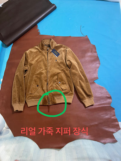 탑폴로 / 폴로 바라쿠타 자켓 ,  황갈색 코듀로이 남성 재킷