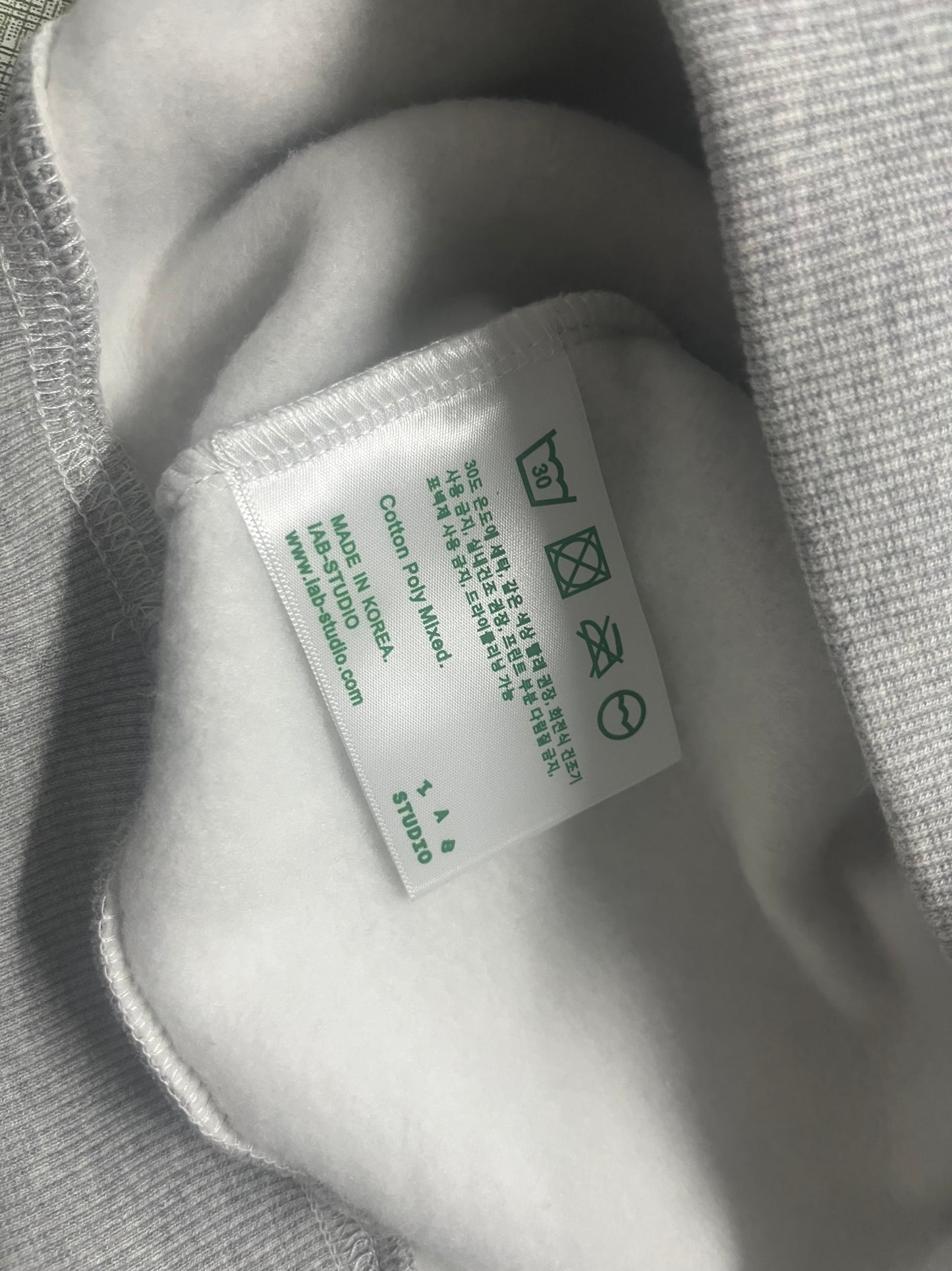 베어셀러 / 아이앱 F3157-iab 터틀넥 그레이
