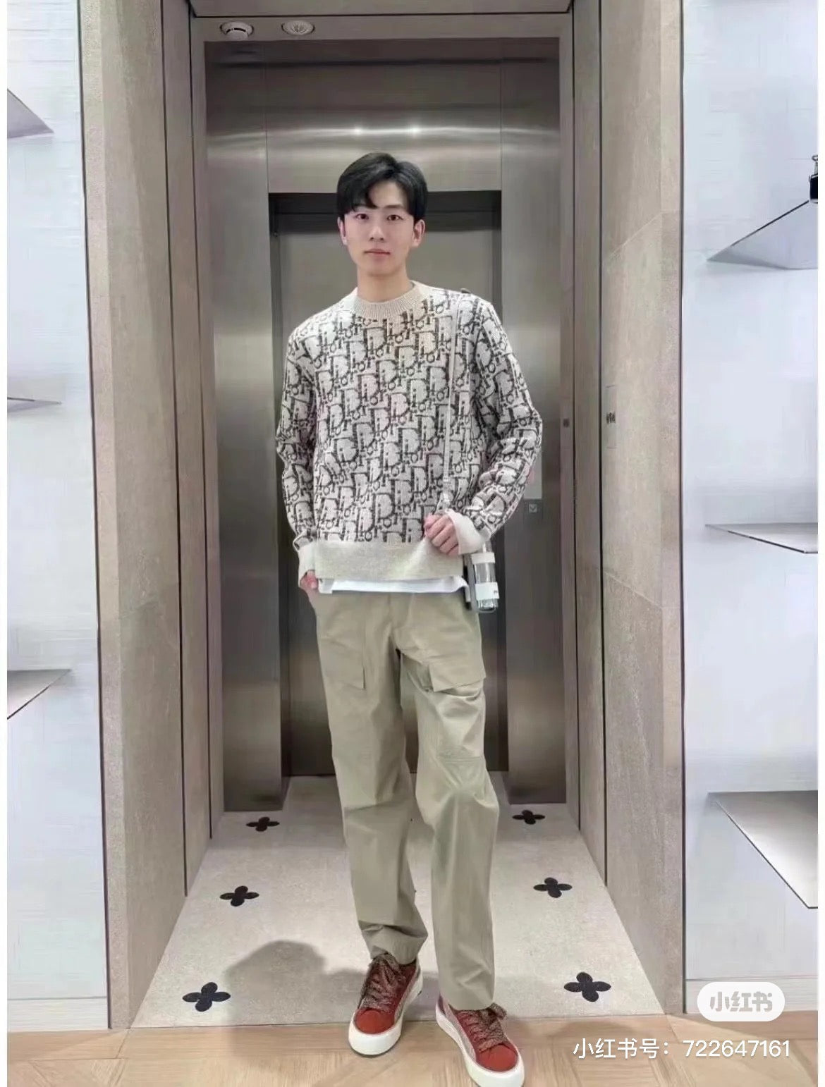 zb / 디올 니트 스웨터