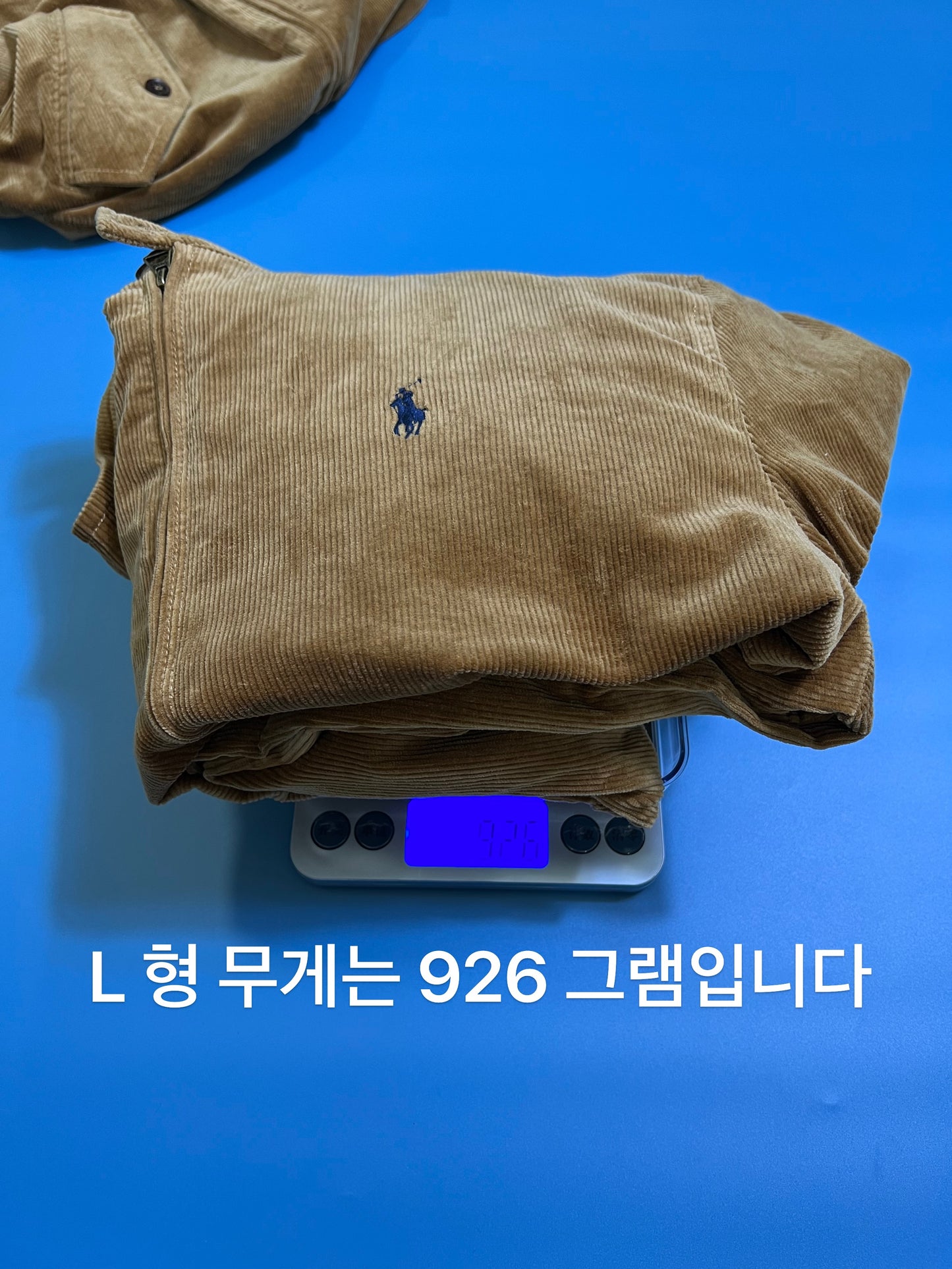 탑폴로 / 폴로 바라쿠타 자켓 ,  황갈색 코듀로이 남성 재킷
