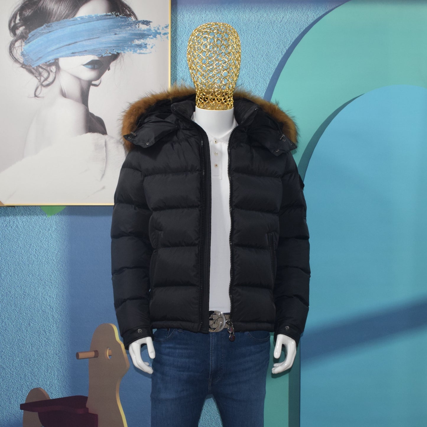 탑몽* / 몽*레어 마야 패딩 , Mayaf Short Down Jacket