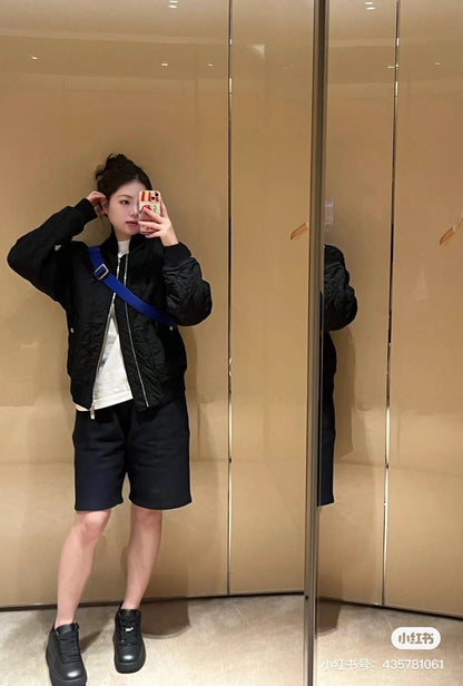대리석 / 버버리 퀄팅 블루종 경량 패딩 점퍼