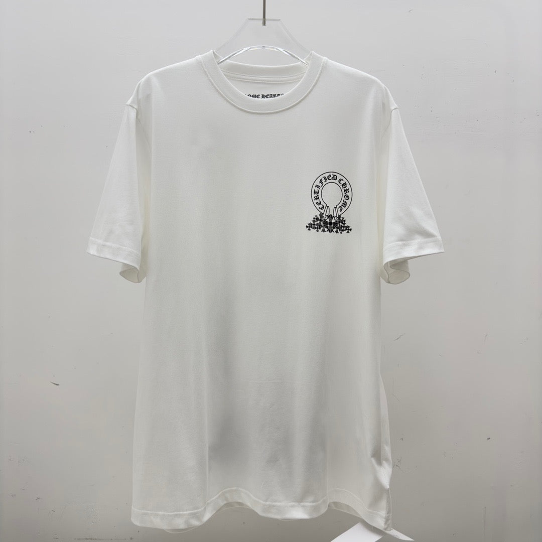ZB / 크롬하츠 오리지널 밑단 크로커다일 반팔 티셔츠 Tee