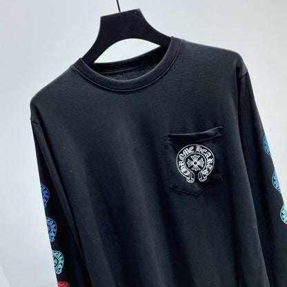 ZB / 크롬하츠 오리지널 컬러말굽소매 긴팔티셔츠 Tee