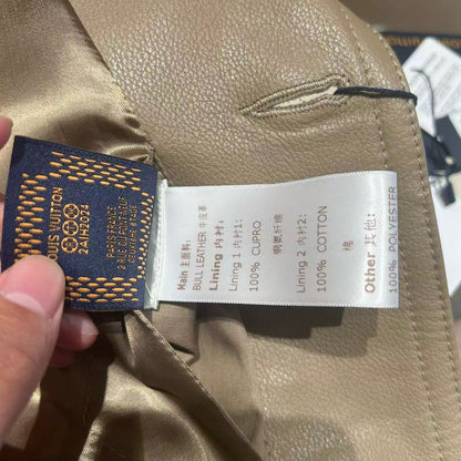 gw/루이비통 남성 가죽 자켓