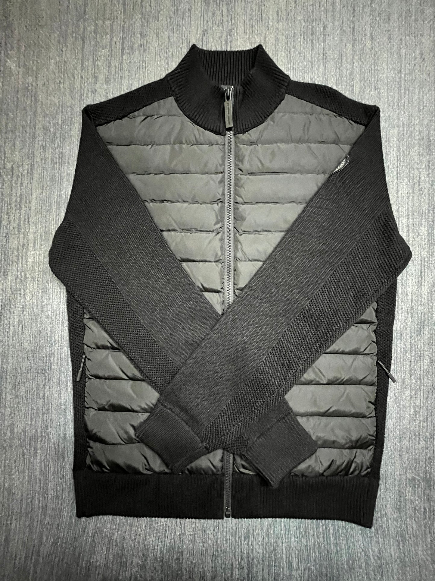 탑구스 / Hybridge Knitted Black Lable  니트패딩