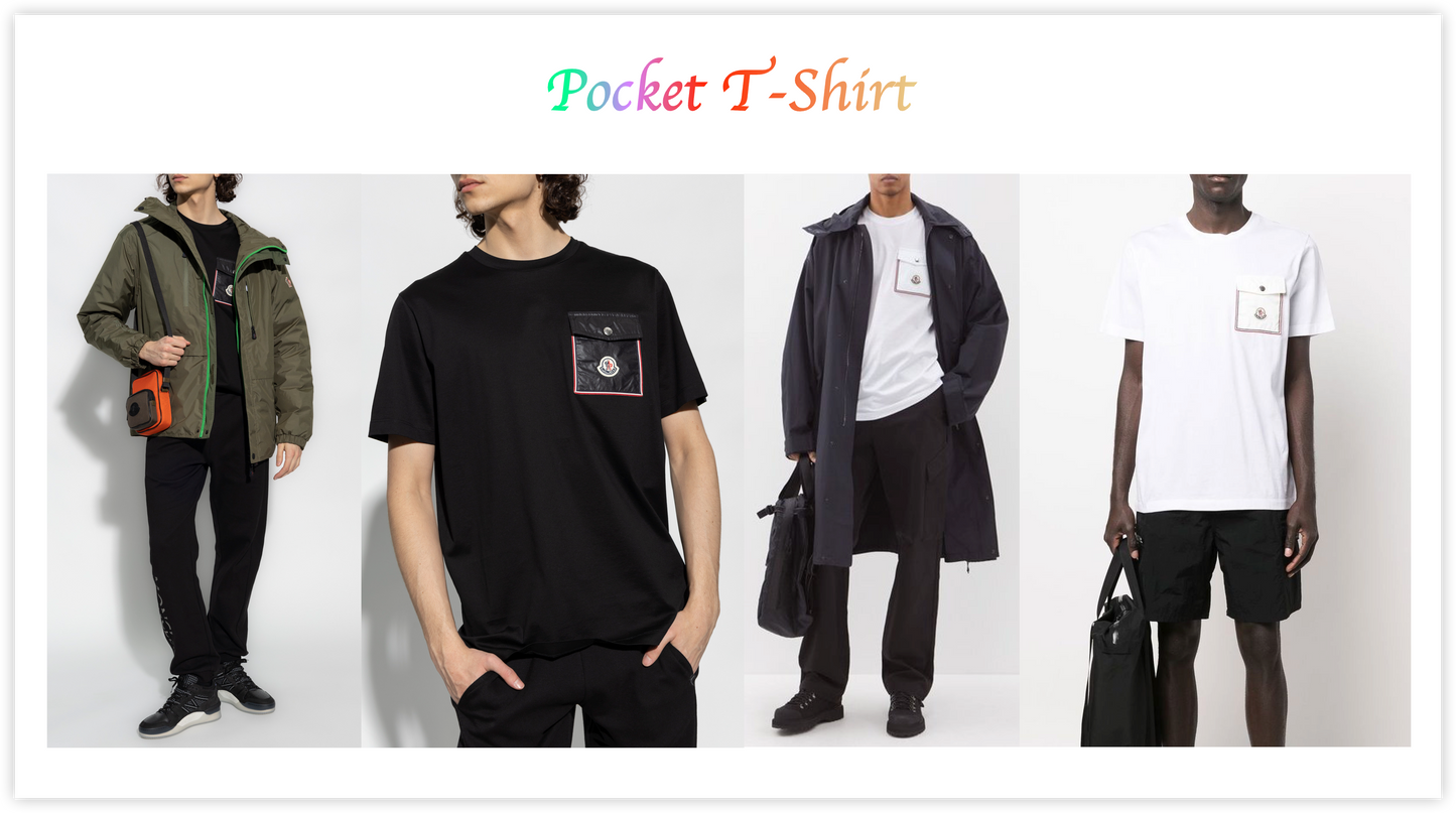 탑몽*x / 몽*레어 남성 Pocket T-Shirt 포켓 티셔츠