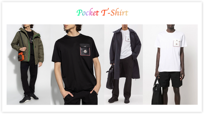 탑몽*x / 몽*레어 남성 Pocket T-Shirt 포켓 티셔츠