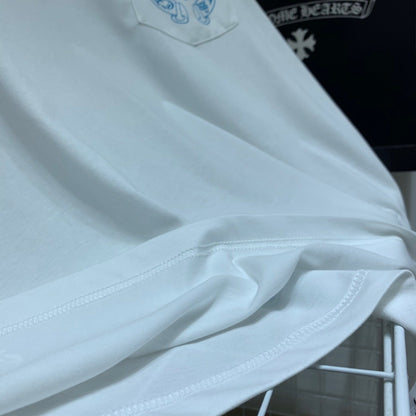 ZB / 크롬하츠 오리지널 아이스블루 십자가 팔티셔츠 Tee