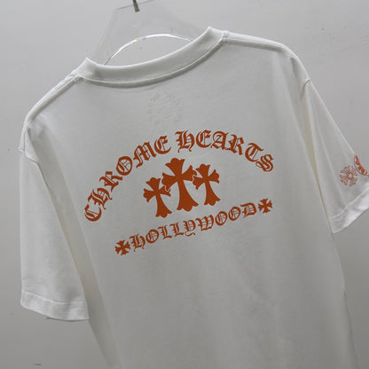 ZB / 크롬하츠 오리지널 오렌지삼십자 반팔 티셔츠 Tee