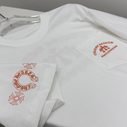 ZB / 크롬하츠 오리지널 오렌지삼십자 반팔 티셔츠 Tee