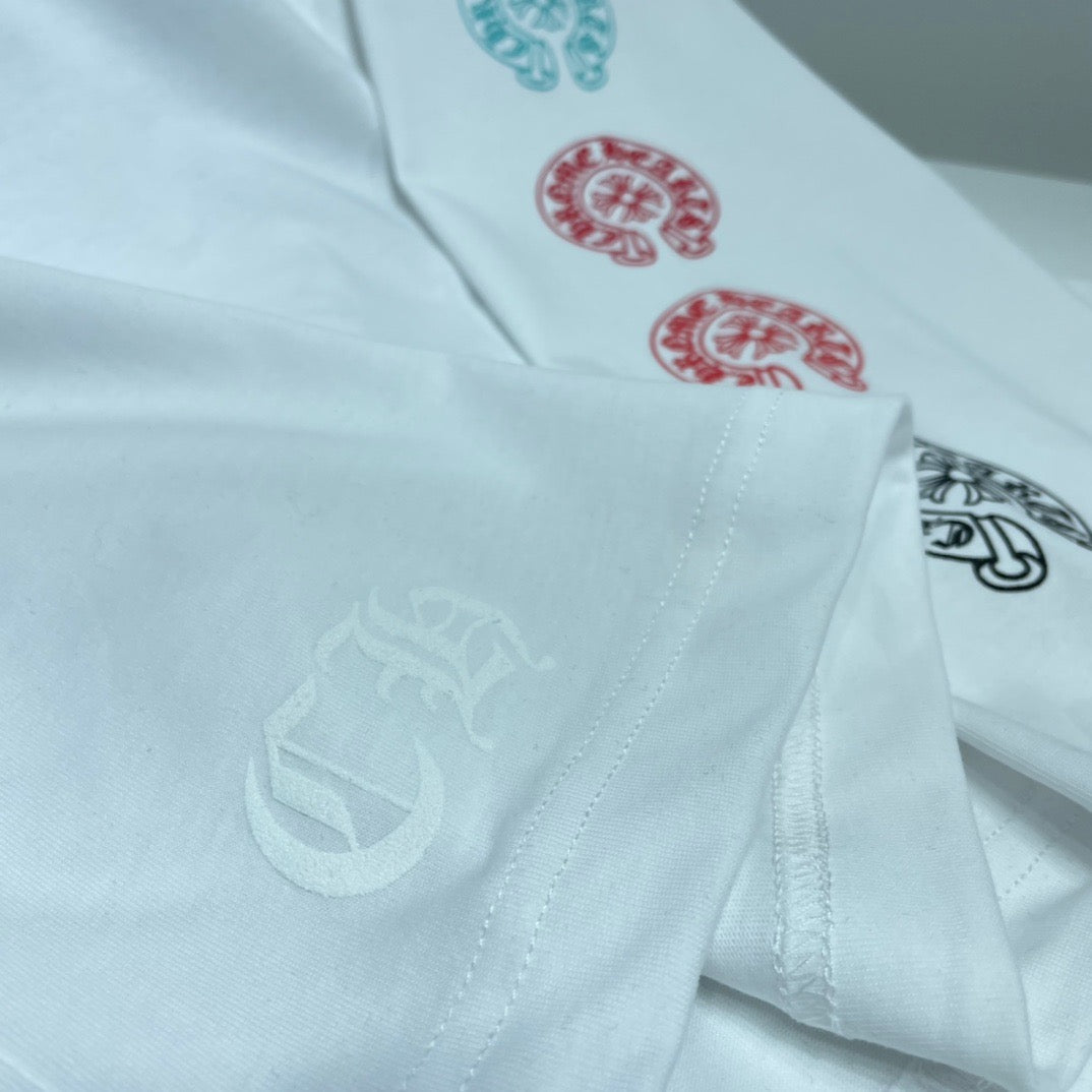 ZB / 크롬하츠 오리지널 컬러말굽소매 긴팔티셔츠 Tee