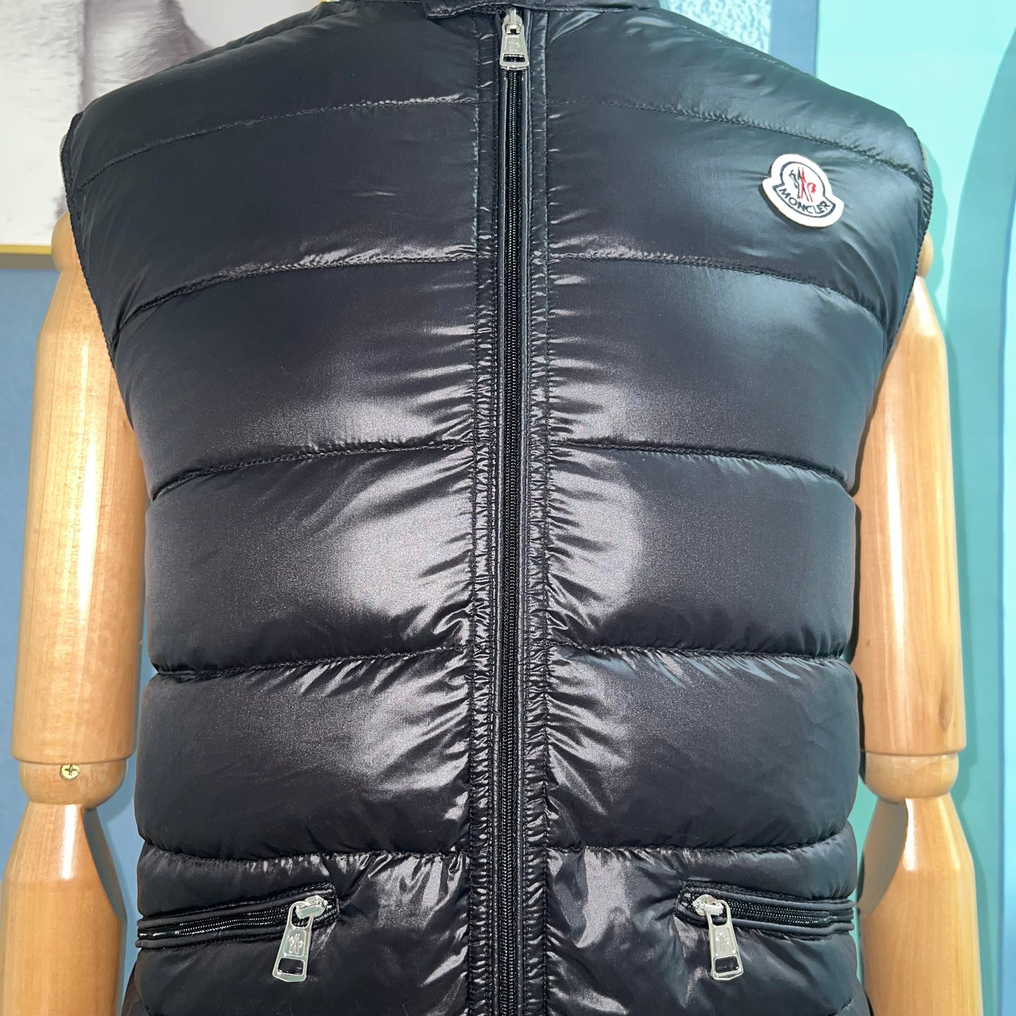 탑몽*x / 몽*레어 구이 패딩조끼,  Gui Vest Jacket