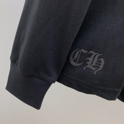 ZB / 크롬하츠 목선 산스크리트 뒷판 말발굽 십자가 긴팔티셔츠 Tee