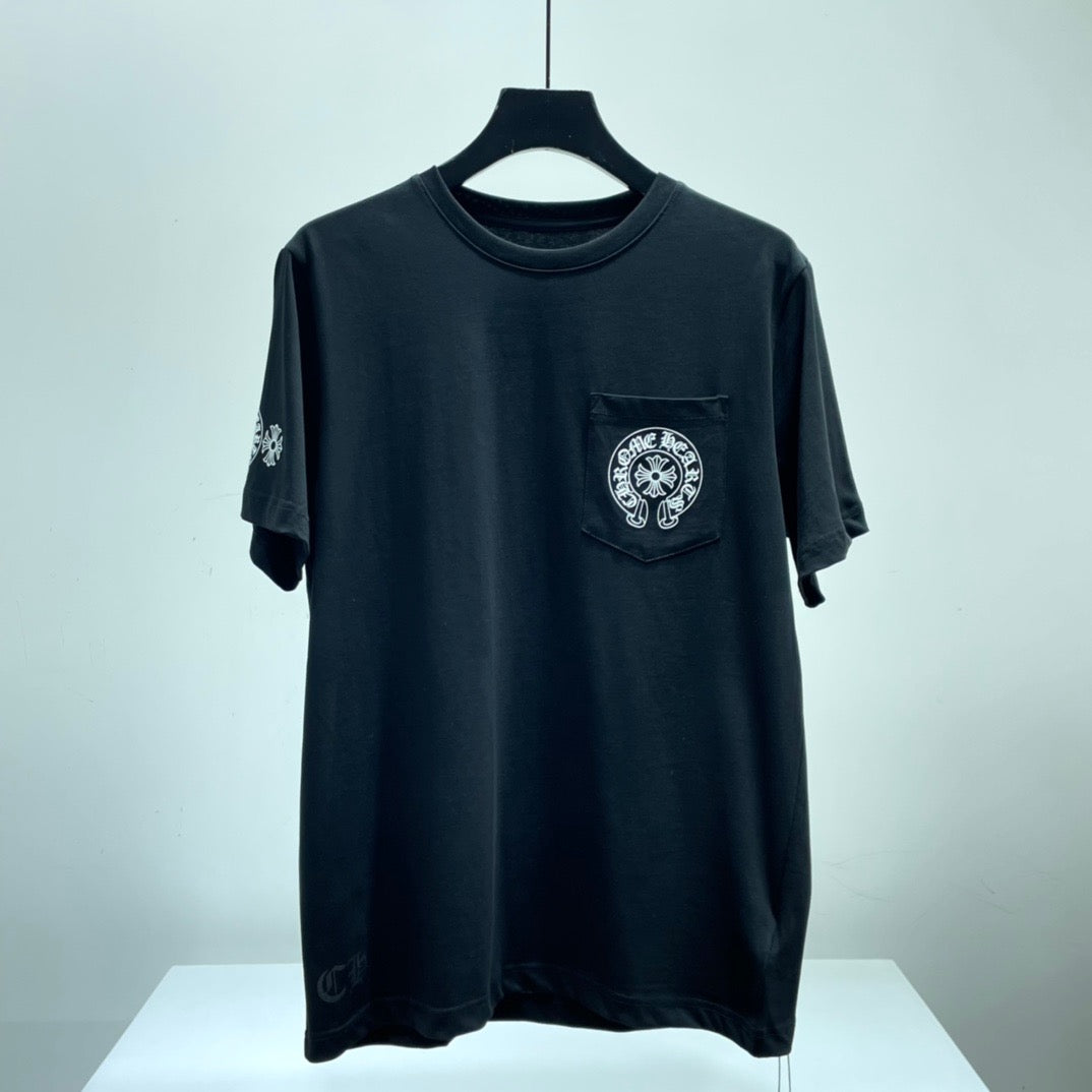 ZB / 크롬하츠 오리지널 컬러말굽로고 반팔티셔츠 Tee