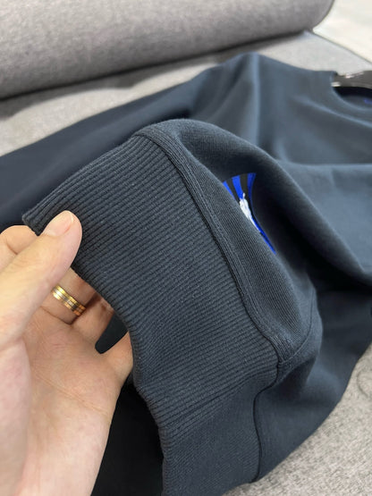 대리석 / Burberry EKD 패치 버버리 스웨트셔츠 | 블랙 | FARFETCH KR
