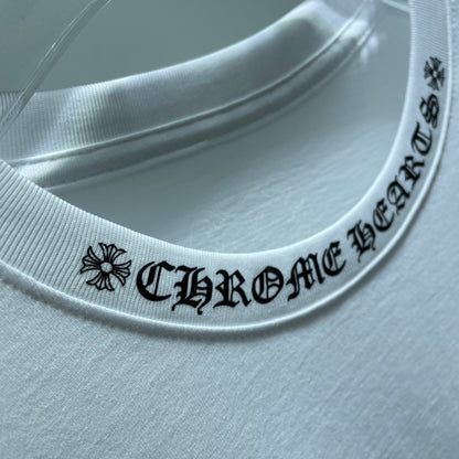 ZB / 크롬하츠 오리지널 넥 산스크리트 뒷넥 조랑말굽 반팔티 Tee