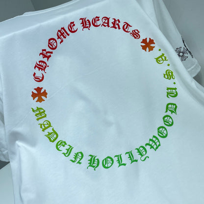 ZB / 크롬하츠 오리지널 컬러 그러데이션 부클 반팔티셔츠 Tee