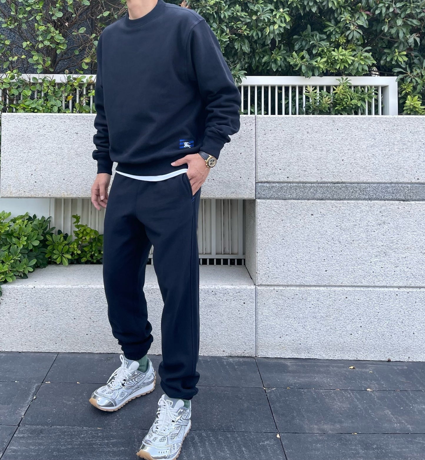 대리석 / Burberry EKD 패치 버버리 팬츠