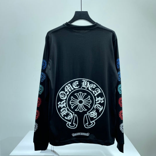 ZB / 크롬하츠 오리지널 컬러말굽소매 긴팔티셔츠 Tee