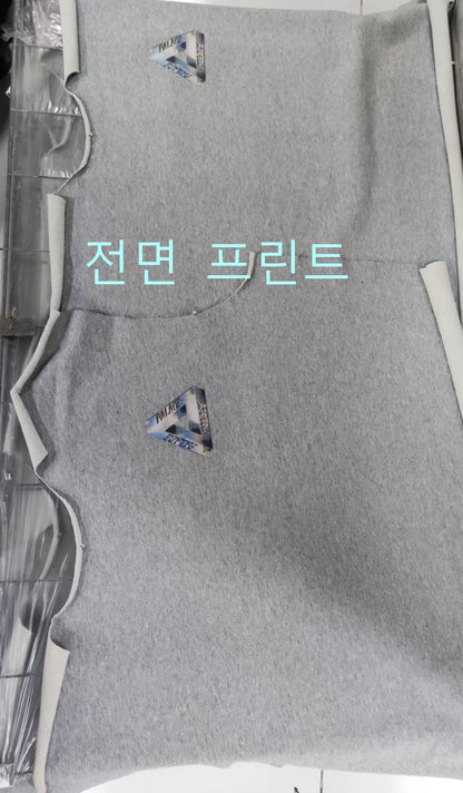 탑팔라스 / 팔라스 후드티 ,  트라이크롬 후드 그레이